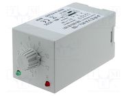 Timer; 0,1÷1,2s; 230VAC/5A; Usup: 24÷48VAC; 24÷48VDC; socket; 5% SCHNEIDER ELECTRIC