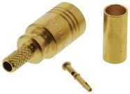 RF COAXIAL, SMB, STRAIGHT PLUG, 50OHM