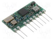 Module: RF; AM transceiver; AM,ASK; 433.92MHz; -110dBm; 3VDC; 10mW 