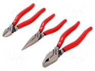 Kit: pliers; 3pcs. WIHA