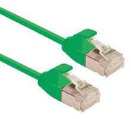 ENET CORD, CAT6A, RJ45 PLUG-PLUG, 1M