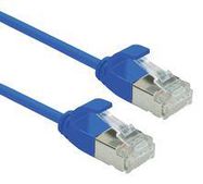 ENET CORD, CAT6A, RJ45 PLUG-PLUG, 1M