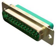 HD-D SUB CONN, RCPT, DE, 15POS, SOLDER