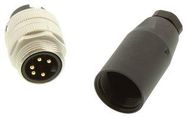 SENSOR CONN, 7/8", PLUG, 5POS, CABLE