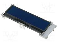 Display: LCD; alphanumeric; COG,STN Negative; 16x2; blue; LED RAYSTAR OPTRONICS