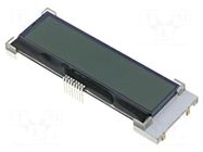 Display: LCD; alphanumeric; COG,STN Positive; 16x2; grey; LED; 1x8 RAYSTAR OPTRONICS
