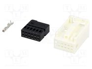 Kit; plug; Quadlock; PIN: 12 4CARMEDIA