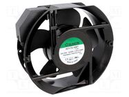 Fan: AC; axial; 230VAC; 171x151x51mm; 302m3/h(±10%); 52dBA; ball SUNON