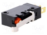 Microswitch SNAP ACTION; 0.1A/125VAC; 0.1A/30VDC; SPDT; ON-(ON) OMRON Electronic Components