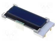 Display: LCD; alphanumeric; COG,STN Negative; 16x2; blue; LED RAYSTAR OPTRONICS