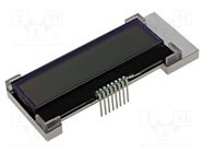 Display: LCD; alphanumeric; COG,STN Positive; 16x2; gray; LED RAYSTAR OPTRONICS