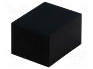 Enclosure: designed for potting; X: 20mm; Y: 25mm; Z: 15mm; ABS HAMMOND