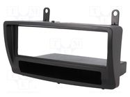 Radio frame; Toyota; 1 DIN; black 4CARMEDIA