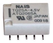 SIGNAL RELAY, DPDT, 4.5VDC, 1A, SMD