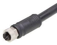 SENSOR CORD, M12 RCPT-FREE END, 1M