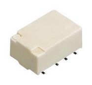 SIGNAL RELAY, DPDT, 12VDC, 2A, SMD