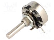 Potentiometer: shaft; single turn; 10kΩ; 2W; ±20%; soldered; 6mm TELPOD