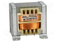 Transformer: mains; 50VA; 230VAC; 115V; 420mA; Leads: solder lugs INDEL