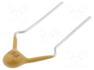 Fuse: PTC polymer; 50mA; THT; 5mm LITTELFUSE