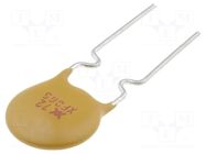 Fuse: PTC polymer; 650mA; THT; 5mm LITTELFUSE