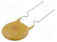 Fuse: PTC polymer; 750mA; THT; 5mm LITTELFUSE