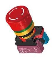 E-STOP SW, DPST-NC, 10A, 120VAC/24VDC