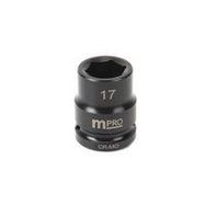 IMPACT SOCKET, 17MM, DRIVE, CR-MO