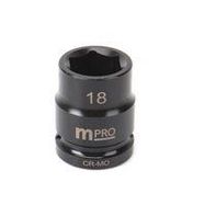 IMPACT SOCKET, 18MM, DRIVE, CR-MO