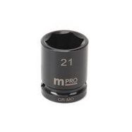 IMPACT SOCKET, 21MM, DRIVE, CR-MO