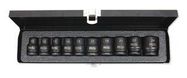 IMPACT SOCKET SET, 10PCS, DRIVE