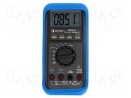 Digital multimeter; LCD; 3,75 digit (4000); True RMS AC METREL