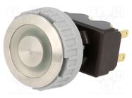 Switch: vandal resistant; Pos: 2; DPDT; 3A/250VAC; IP67; ON-(ON) SCHURTER