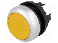 Switch: push-button; 22mm; Stabl.pos: 2; yellow; M22-FLED,M22-LED EATON ELECTRIC