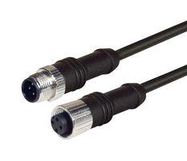 SENSOR CORD, 4P M12 PLUG-RCPT, 19.7"