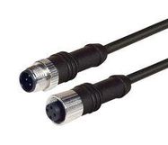 SENSOR CORD, 4P M12 PLUG-RCPT, 9.8'