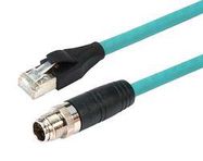 SENSOR CABLE, 8P M12 PLUG-RJ45 PLUG