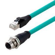 SENSOR CABLE, 8P M12 RCPT-RJ45 PLUG