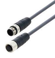 SENSOR CABLE, 8P M12 PLUG-RCPT, 16.4'