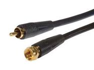 CABLE ASSY, F PLUG-RCA PHONO PLUG, 3'