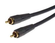 CABLE ASSY, RCA PHONO PLUG-PLUG, 1'