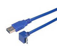 USB CABLE/TYPE A-MICRO 90DEG TYPE B/PL