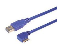 USB CABLE/TYPE A-MICRO 90DEG TYPE B/PL