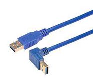 USB CABLE, 3.0 TYPE A PLUG-R/A PLUG, 1M