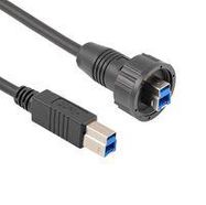 USB CABLE, 3.0, TYPE B PLUG-PLUG, 1.5M