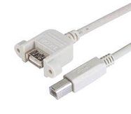 USB CABLE, TYPE A RCPT-TYPE B PLUG, 2M