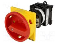 Switch: emergency cam switch; Stabl.pos: 2; 20A; 0-1; Poles: 3+N EATON ELECTRIC