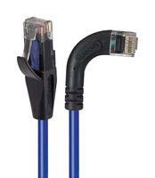 ENET CORD, CAT6, RJ45 R/A PLUG-PLUG, 2'