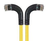 ENET CORD, CAT6, R/A RJ45 PLUG-PLUG, 5'