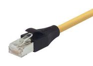 ENET CORD, CAT6, RJ45 PLUG-PLUG, 1'