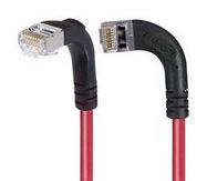 ENET CORD, CAT6, R/A RJ45 PLUG-PLUG, 20'